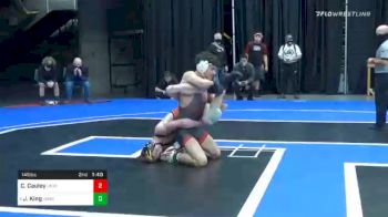 145 lbs Prelims - Caden Cauley, Unattached 102 vs Jackson King, Unattached 48