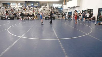 106 lbs Quarters - Andrew Garcia, ROUGH HOUSE WRESTLING vs Bowdee McPherson, JWC