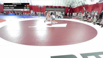 165 lbs Round 2 (8 Team) - Gabriel Thies, Waukee Warriors vs Blake Vande Loo, Batavia A