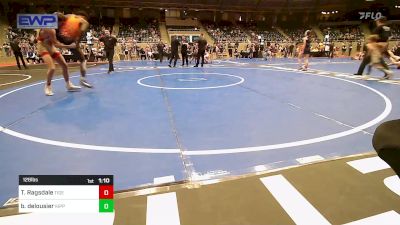 126 lbs Semifinal - Trace Ragsdale, Tiger Trained Wrestling vs Bryson Delousier, KIPP TULSA