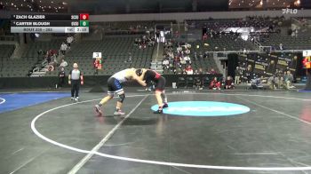 285 lbs 3rd Place Match - Carter Blough, Grand Valley St. vs Zach Glazier, St. Cloud St.