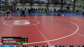149 lbs Cons. Semi - Mitchel Peterson, Rochester Community & Tech. College vs Blain Christie, Wartburg