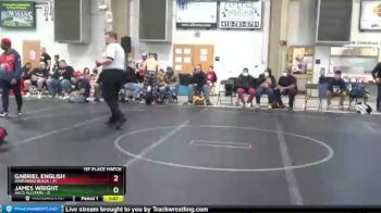 100 lbs Finals (2 Team) - James Wright, AACo Allstars vs Gabriel English, Warhawks Black