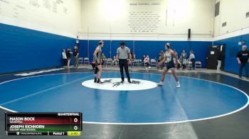 135 lbs Quarterfinal - Joseph Eichhorn, Colony High School vs Mason Bock, Soldotna