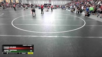 120 lbs Champ. Round 1 - Angel Santana, Lane Tech (IL) vs Chadd Gruber, Coleman