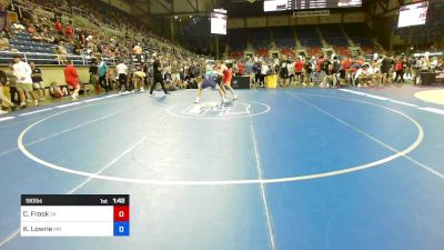 190 lbs Cons 32 #1 - Campbell Frook, VA vs Keagan Lowrie, MN