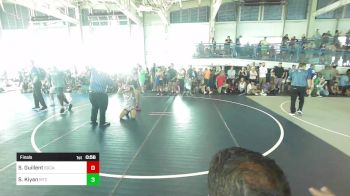 98 lbs Final - Santiago Guillent, SoCal Grappling vs Sebastian Kiyan, Mtc