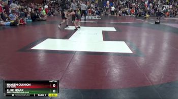 J-15 lbs Semifinal - Luke Skaar, Denver Wrestling Club vs Hayden Cushion, The Royal