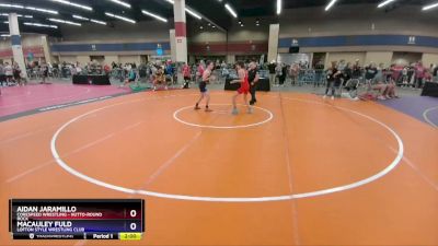 120 lbs Cons. Round 3 - Aidan Jaramillo, Corespeed Wrestling - Hutto-Round Rock vs Macauley Fuld, Lofton Style Wrestling Club