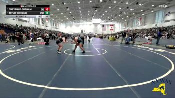 185 lbs Round 1 - Tatum Bensink, WRCL Wrestling Club vs Cheyenne Graham, Club Not Listed
