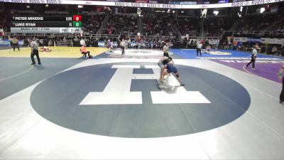 I-165 lbs Quarterfinal - Luke Ryan, Fox Lane vs Peter Mikedis, Bellmore JFK