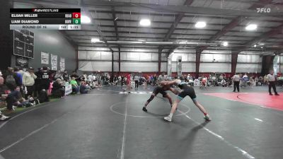 Round Of 16 - Elijah Miller, Reading vs Liam Diamond, Boyertown