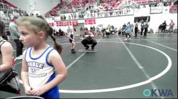 37 lbs Consi Of 4 - Owen Harader, Ponca City Wildcat Wrestling vs Sean Rodriguez, Chickasha Youth Wrestling
