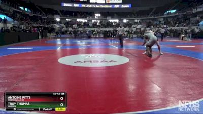 1A-4A 165 5th Place Match - Antoine Pitts, Thomasville HS vs Troy Thomas, Corner