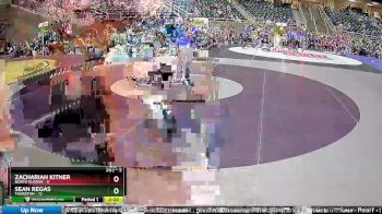 122 lbs Round 3 (4 Team) - Sean Regas, Thurston vs Zachariah Kitner, North Eugene