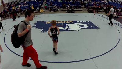 8U Boys - 45 lbs Cons. Semis - Parker Duncan, Avon Wrestling Club vs Theseus Yang-Elson, Summit Wrestling Academy