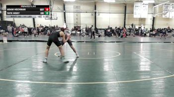 141 lbs Quarterfinal - Adam Heckman, Navy vs Tate Hisey, George Mason