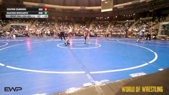 105 lbs Quarterfinal - Colton Zabinski, Backyard Brawlers North vs Daxton Spexarth, Brawlers Wrestling Club KS