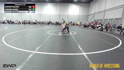 110 lbs Rr Rnd 4 - Cooper Walker, Team Danger 12U vs Armond Goree, Tulsa Elite 12U 1