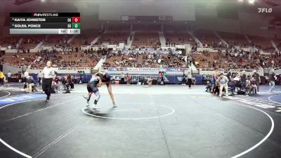 138-D1 Semifinal - Soleil Ponce, Sunnyside High School vs Kaiya Johnston, Casteel High School