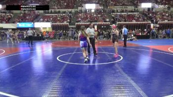 106 lbs Quarterfinal - Rilee Rohrer, Powell Wrestling Club vs Taitem Johnson, Deerlodge