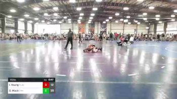 110 lbs Rr Rnd 2 - Isaac Young, Alabama Elite vs Dawson Mack, Roundtree Wrestling Academy Black