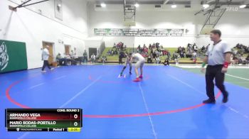 165 lbs Cons. Round 2 - Mario Rodas-Portillo, Bakersfield College vs Armando Vega, Bakersfield College