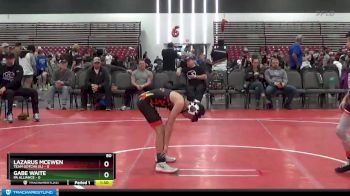 80 lbs Round 1 (8 Team) - Gabe Waite, PA Alliance vs Lazarus McEwen, Team Gotcha (IL)