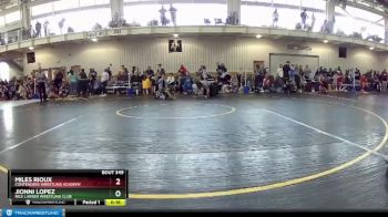 45 lbs Cons. Round 2 - Miles Rioux, Contenders Wrestling Academy vs Jionni Lopez, Rick Larsen Wrestling Club