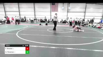 106 lbs Consi Of 4 - Teague Strobel, SC vs Darren Florance, NY