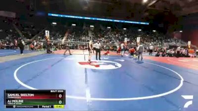 2A-170 lbs Cons. Semi - AJ Moline, Tongue River vs Samuel Skelton, Thermopolis