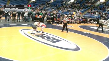 110 lbs Semifinal - Chloe Skiles, Roxana vs Valeria Pesantes, Elk Grove Village (E.G.)