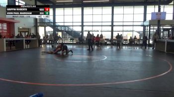 175 lbs Semifinal - Griffin Roberts, Western Dubuque vs John Paul Markham, Wahlert, Dubuque