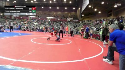 52 lbs 1st Place Match - Keaton Hammonds, Panther Youth Wrestling-CPR vs Kaysen Feazell, Conway Wrestling Club