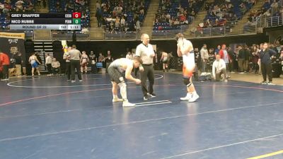 212 lbs Round Of 32 - Grey Shaffer, Cedar Crest vs Nico Rubbe, Penn Trafford
