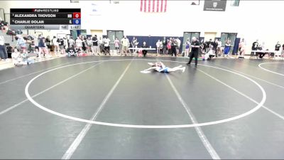 120 lbs Quarters - Alexandra Thovson, MN vs Charlie Dolan, IL