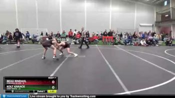 138 lbs Round 2 (8 Team) - Kolt Knaack, Iowa White vs Beau Rindahl, Montana Silver