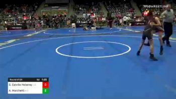 67 lbs Prelims - Gabriel Calvillo Hebensperger, Cushing Wrestling vs Alex Marchetti, Mat Assassins WC