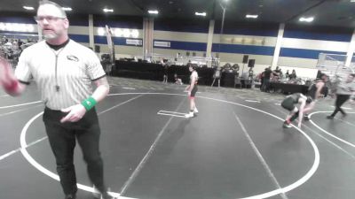 88 lbs Consi Of 16 #2 - Sean Lin, Livewire vs Sage Cruz, Flow Academy HI