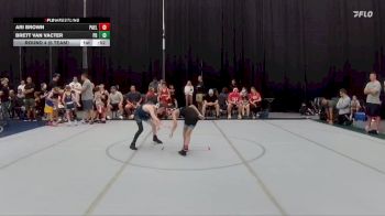 68 lbs Round 4 (6 Team) - Brett Van Vacter, Potentially Dangerous vs Ari Brown, PA East Lightning
