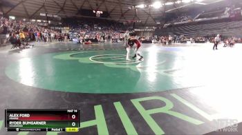 3A 170 lbs Quarterfinal - Alex Ford, Prairie vs Ryder Bumgarner, Stanwood