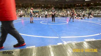 96 lbs Consi Of 8 #2 - Manny Payne Jr, HURRICANE WRESTLING ACADEMY vs Camden Magluilo, Warhawks Wrestling Inc.