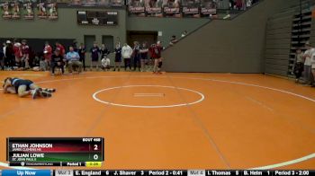 134 lbs 3rd Place Match - Ethan Johnson, James Clemens HS vs Julian Lowe, St. John Paul II