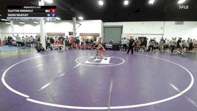 110 lbs Clayton Birkholz, Minnesota Blue vs Gavin Whatley, California