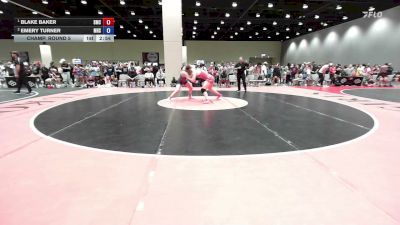 190-202 lbs Champ. Round 5 - Blake Baker, Spartan Mat Club vs Emery Turner, McAlester High School