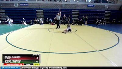 43 lbs Round 4 - Rocky Cullison, Lil Mavs vs Brock Freemyer, Emmett Wrestling Club