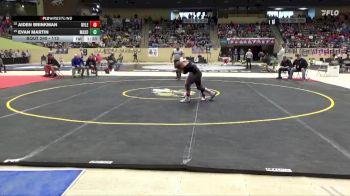 113 lbs Champ. Round 2 - Evan Martin, Mason County vs AIDEN BRINKMAN, Ryle