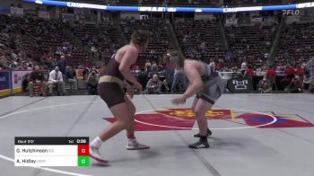 285 lbs Consi Of 8 #1 - Owen Hutchinson, Big Spring vs Aiden Hidlay, Central Columbia