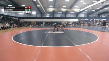 157 lbs Cons. Round 1 - Clay Gainer, Messiah vs Adam Attia, Greensboro