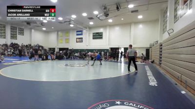 174 lbs Finals (2 Team) - Jacob Arellano, Westcliff vs Christian Darnell, Grand Canyon University Club